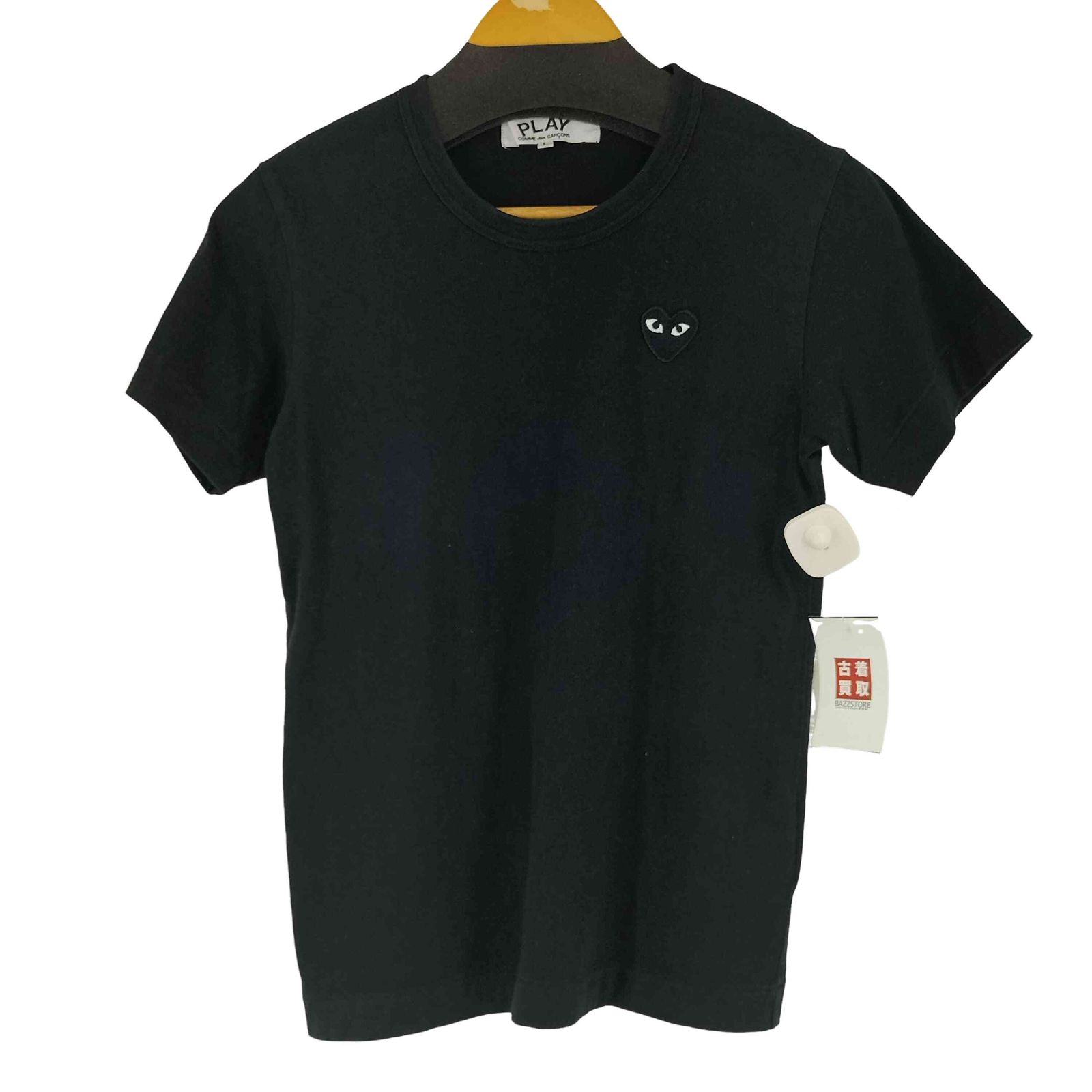 プレイコムデギャルソン 半袖Tシャツ ブラック ミニ金ハートワッペン XL 楽天市場】正規品・本物保証 新品 プレイ コムデギャルソン PLAY