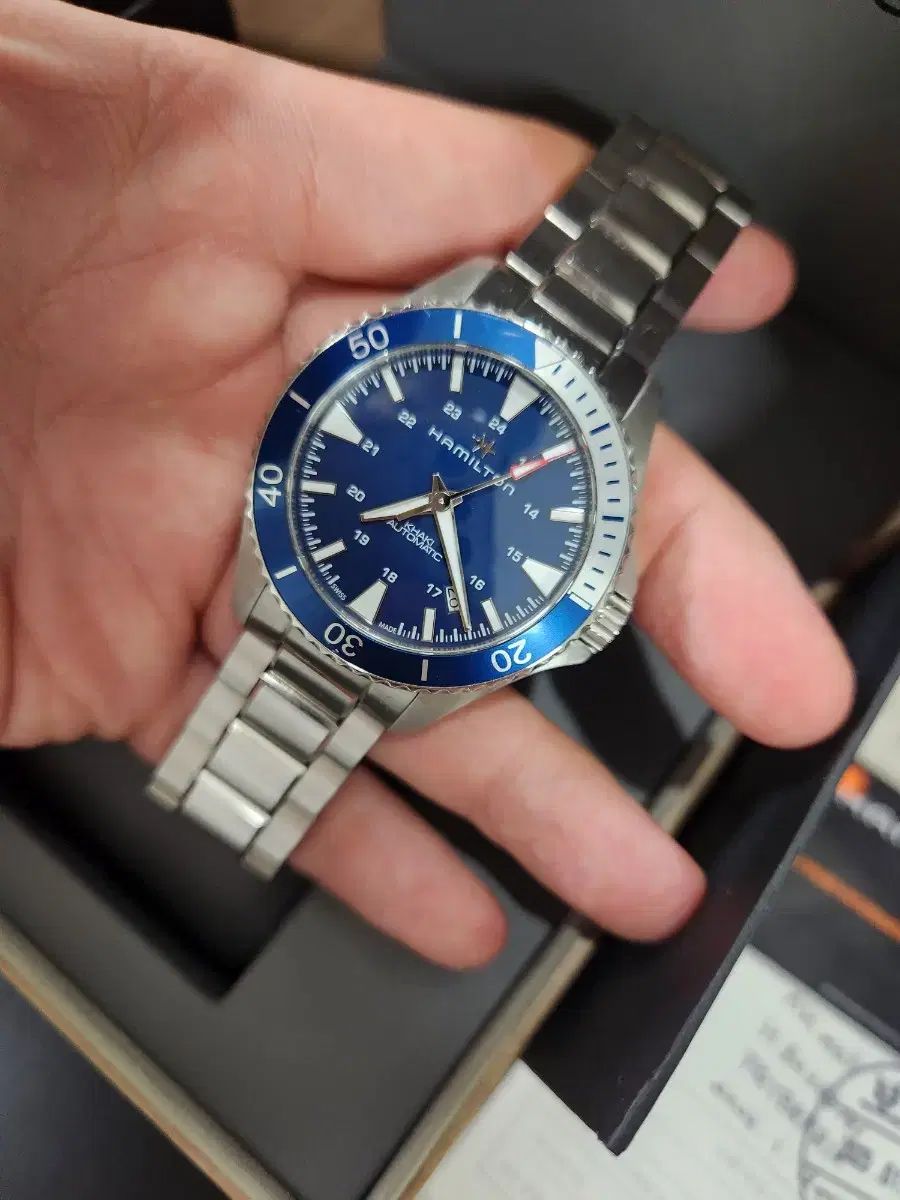 ハミルトン カーキ ネイビー スキューバ オートマチック 時計