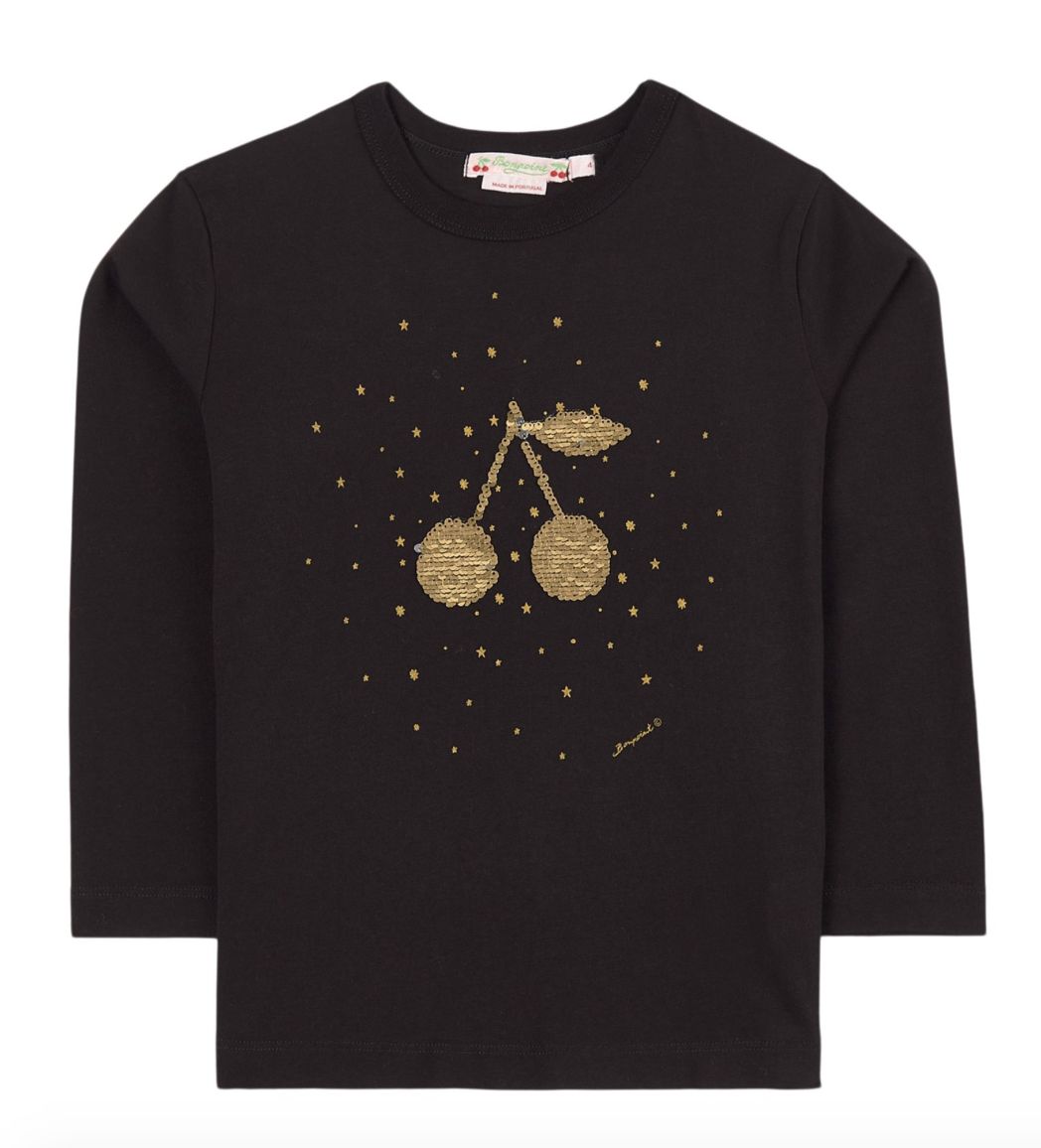Bonpoint | スパンコールTシャツ