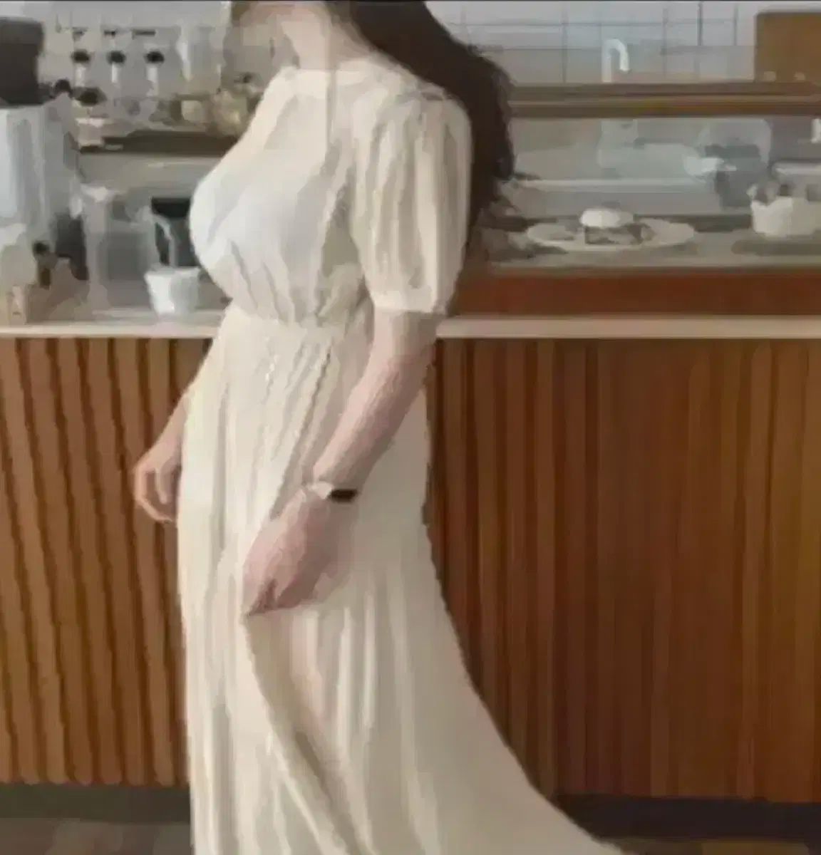 ロング 半袖