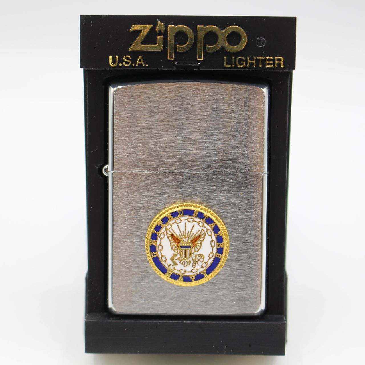 227 ♥ ZIPPO ジッポー U.S.NAVY アメリカ海軍 エンブレム アーミーミリタリー