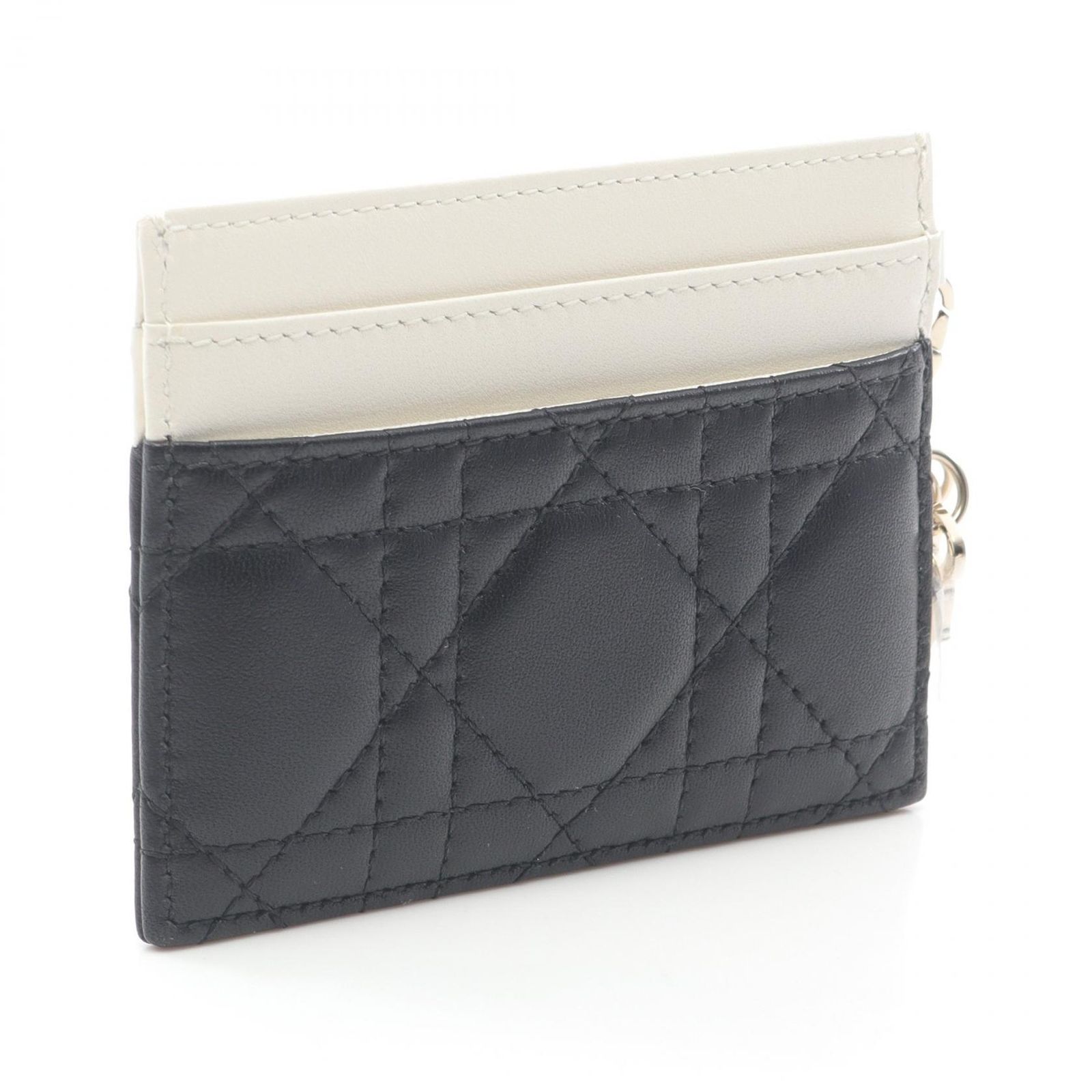 Dior ディオール LADY DIOR レディディオール カナージュ カードケース