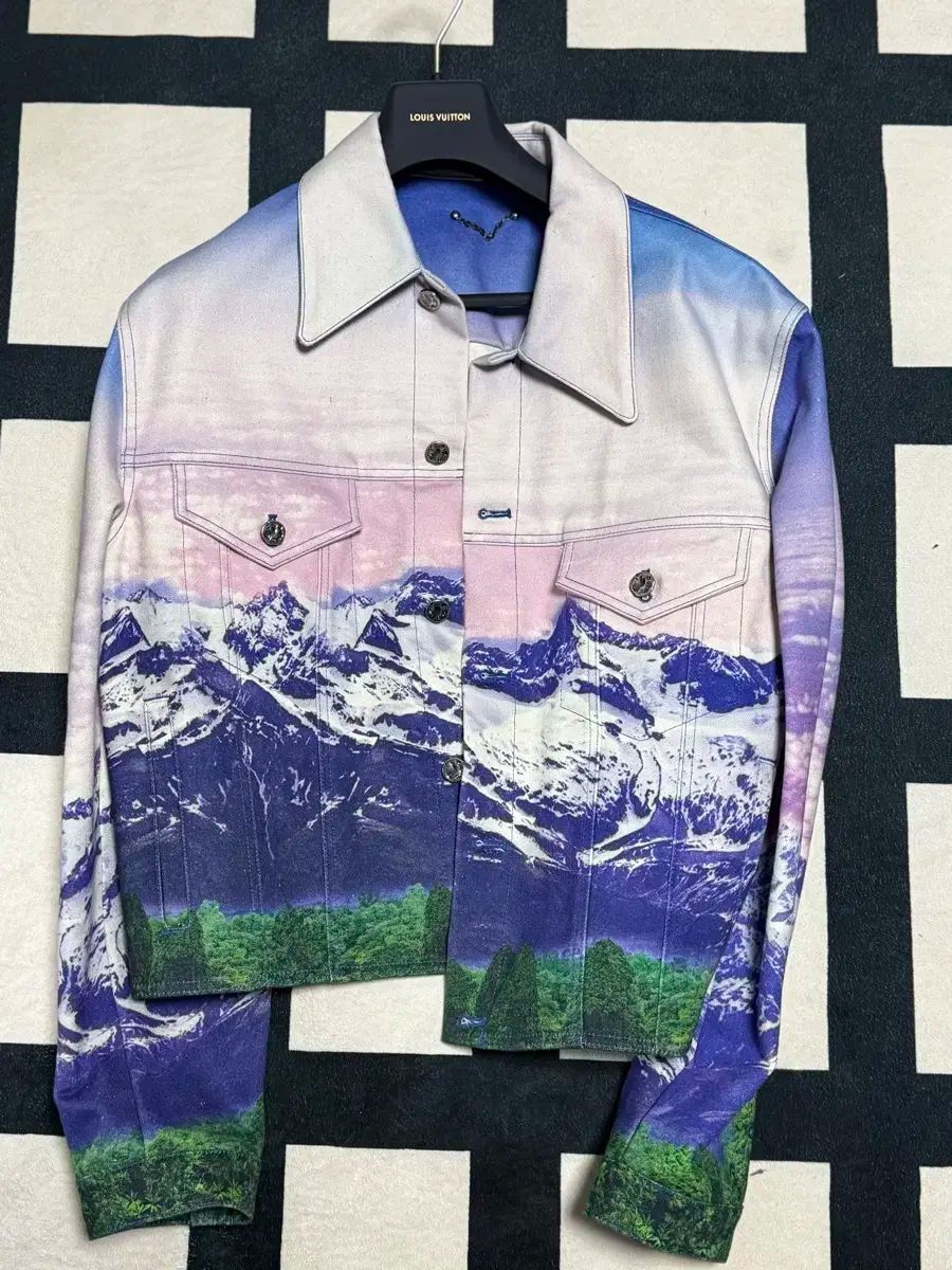 ルイヴィトン　ジャケット LOUIS VUITTON(ルイヴィトン) 22SS ランドスケープデニム