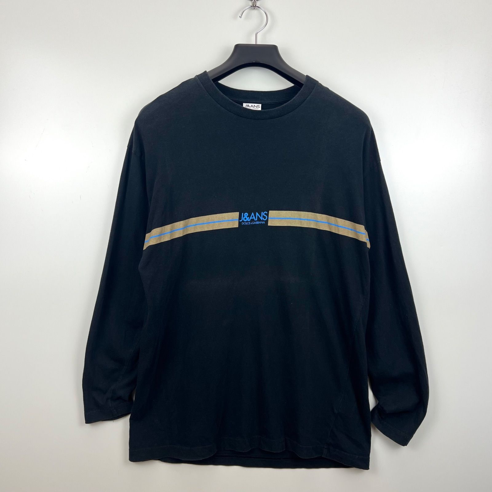 00s archive dolce&gabbana ボーダー ロンT Y2K DOLCE&GABBANA J&ANS D&G 00s y2k archive line L/S Tee S ドルチェ