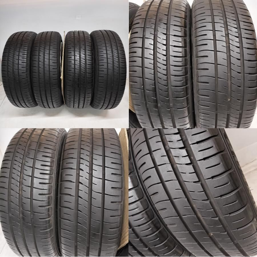 ◆配送先指定あり◆ ＜訳アリ！ ノーマル X ホイール 4本＞ 185/55R16 ダンロップ 2020年製   16x6J カローラフィールダー ZRE142G 純正 4H -100　 中古