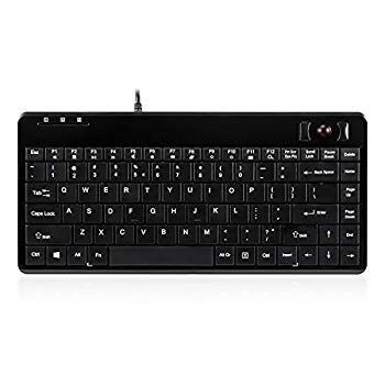  【中古】ペリックス PERIBOARD-505H PLUS US トラックボール付きキーボード - USBハブ２個付き - 14ミリ光学式トラックボール - USB - サイズ 315x147x26 tf8su2k キーボード本体