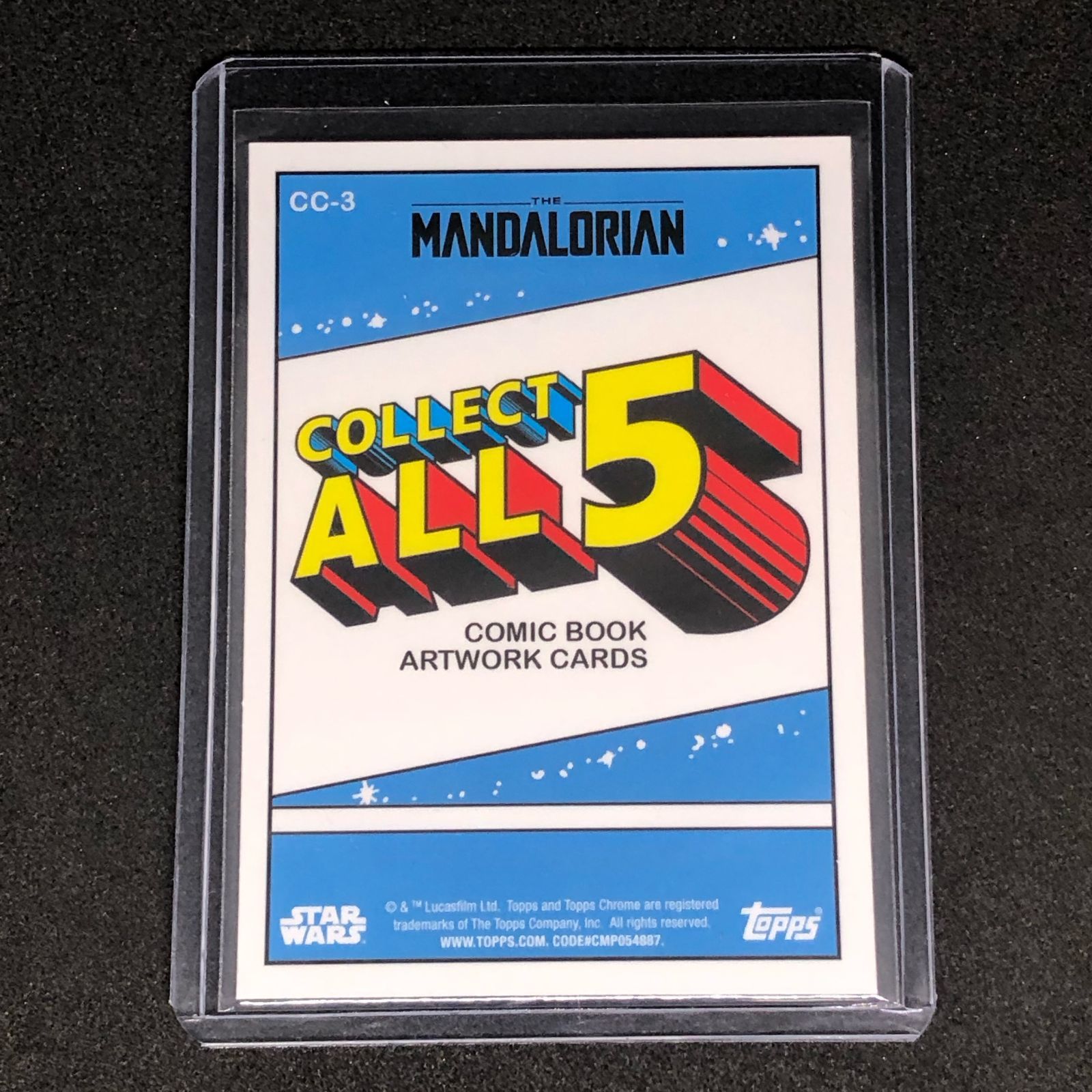 Topps スターウォーズ 99枚限定 レインボーパラレル マンダ