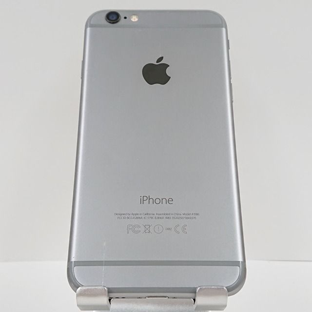 iPhone6 16GB au スペースグレイ 送料無料 本体 c03739 - メルカリ
