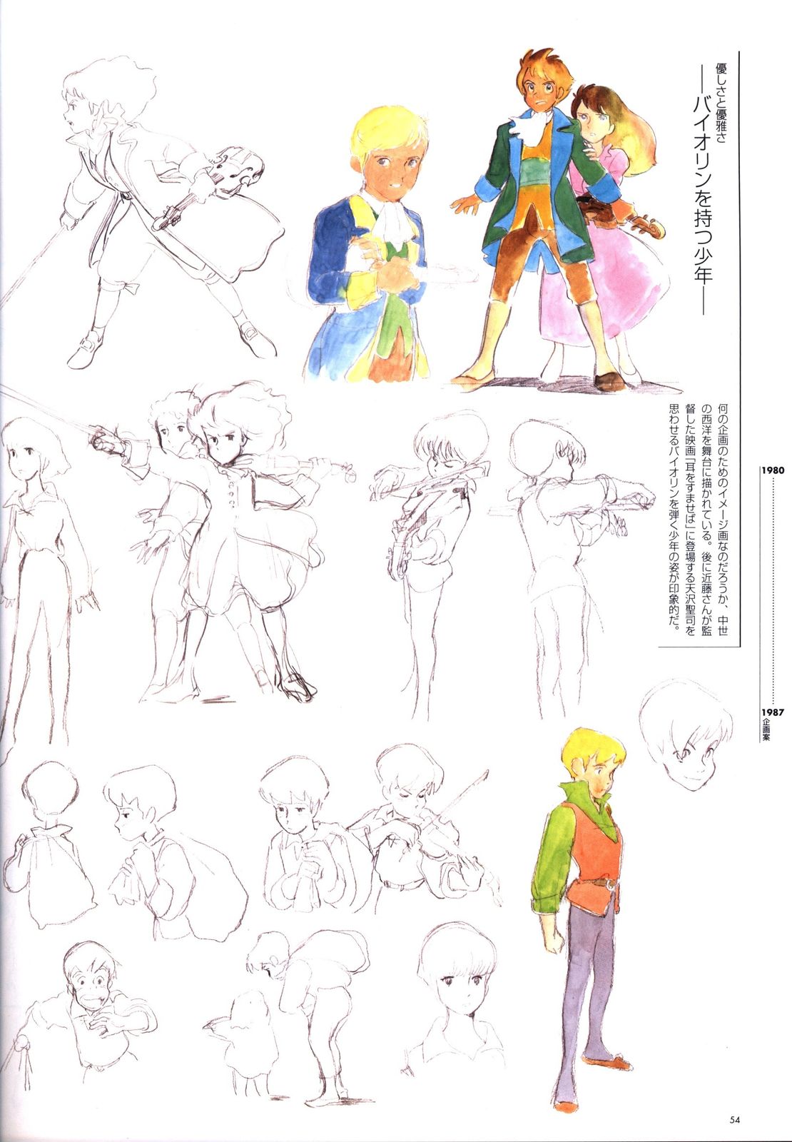 スタジオジブリ レイアウト展 近藤喜文の仕事 本 まとめ売り 近藤喜文