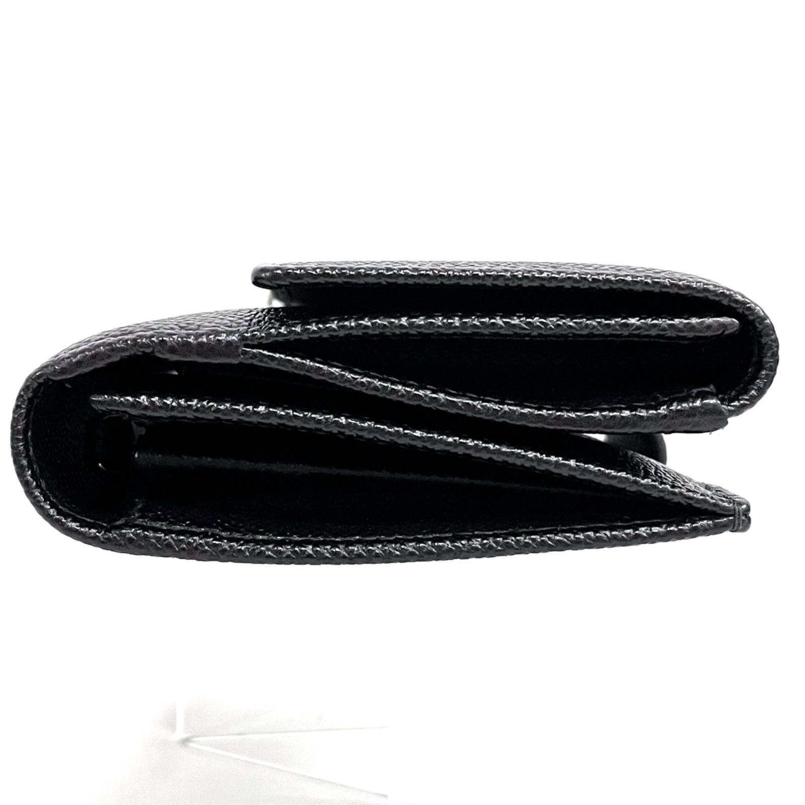 美品】 BVLGARI ブルガリ ロゴクリップ 長財布 ブラック 30416 RFID(IC 