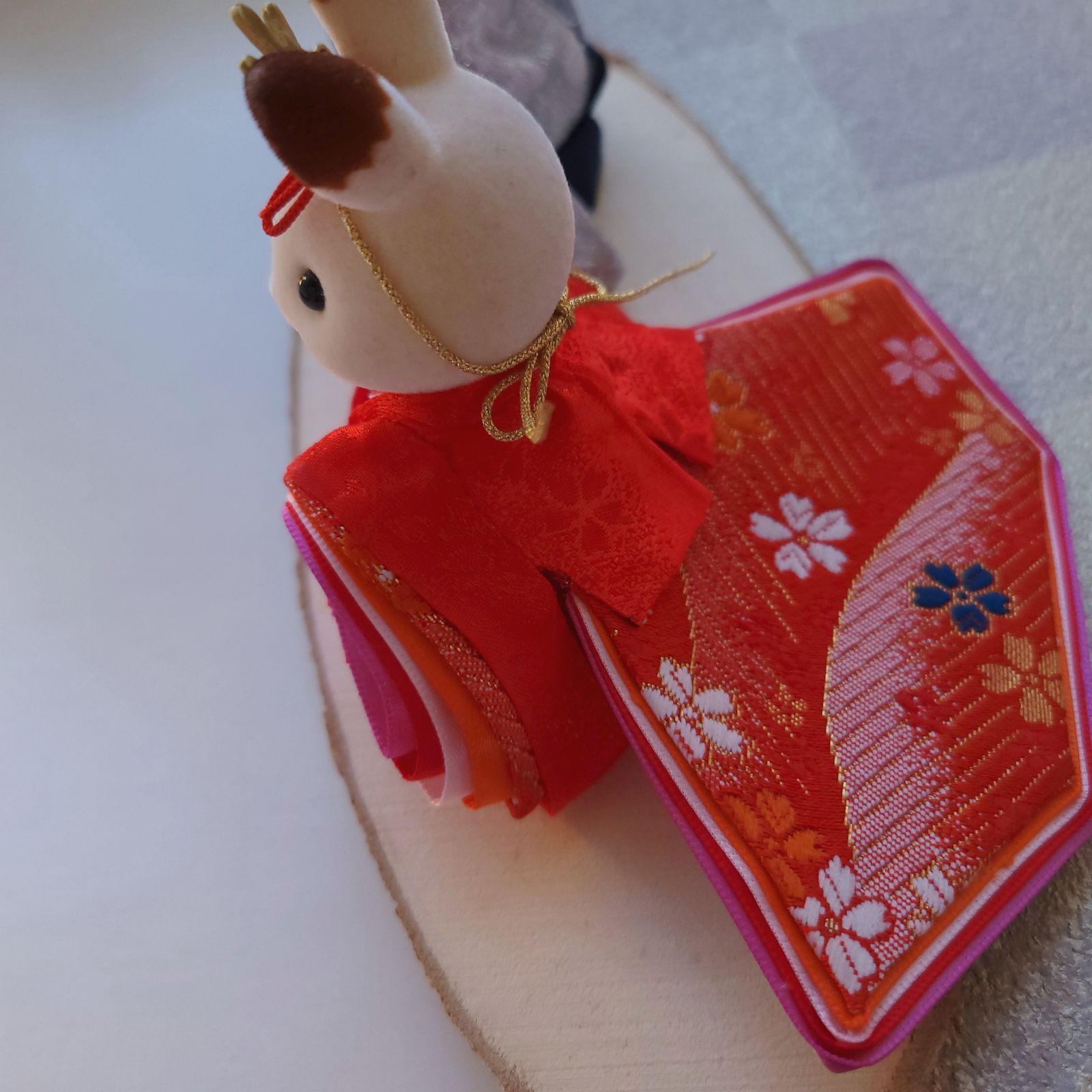 選べる生地】シルバニアファミリー 雛祭り お雛様·お内裏様 雛人形