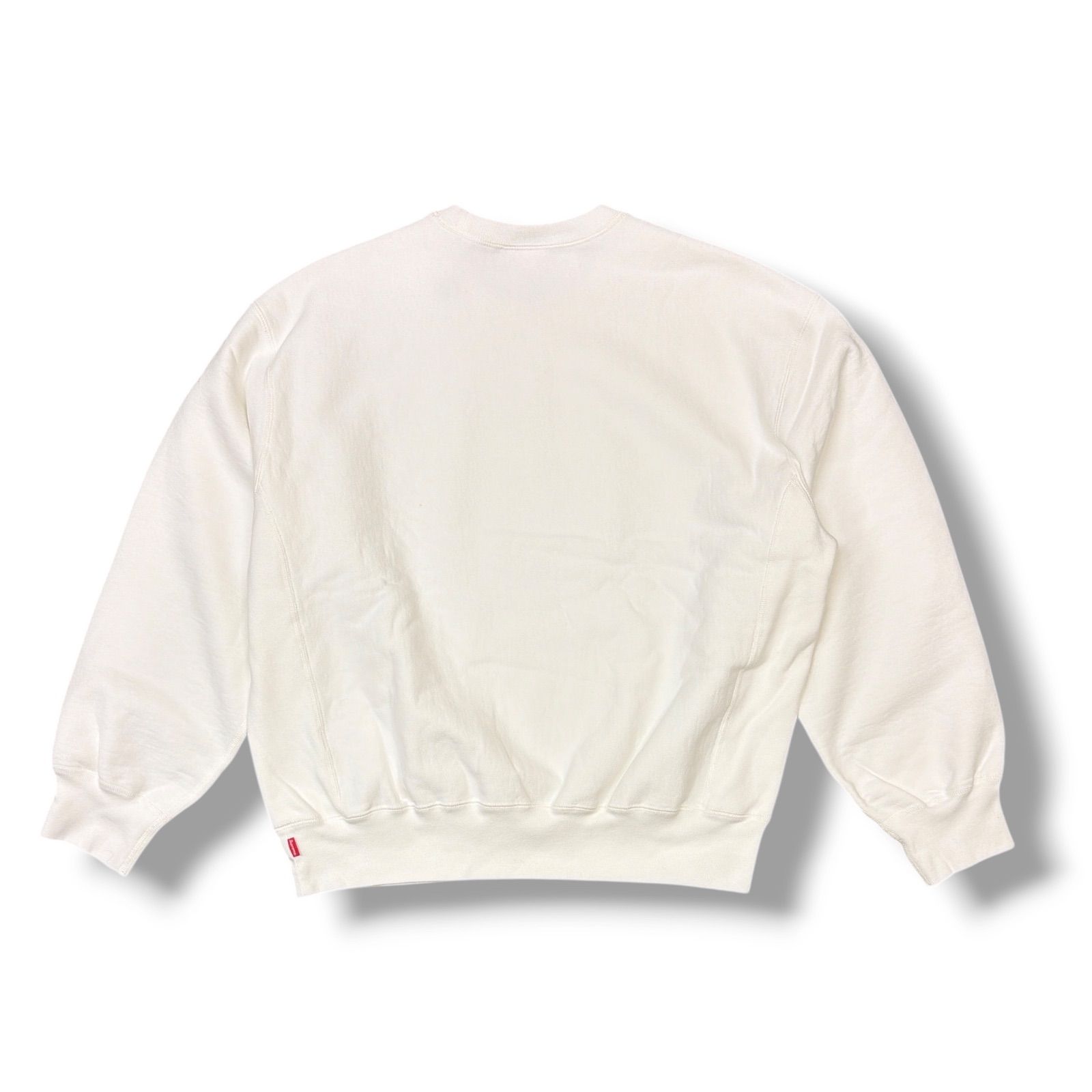 国内正規 未使用品 Supreme 25SS Washed Box Logo Crewneck ウォッシュ 