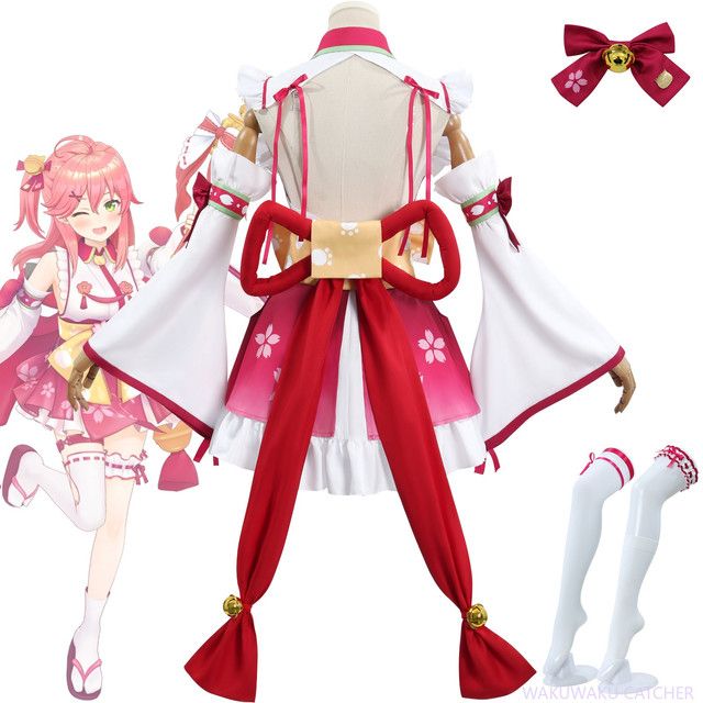 ホロライブ さくらみこ 新衣装 コスプレ vtuber ホロライブ さくらみこ