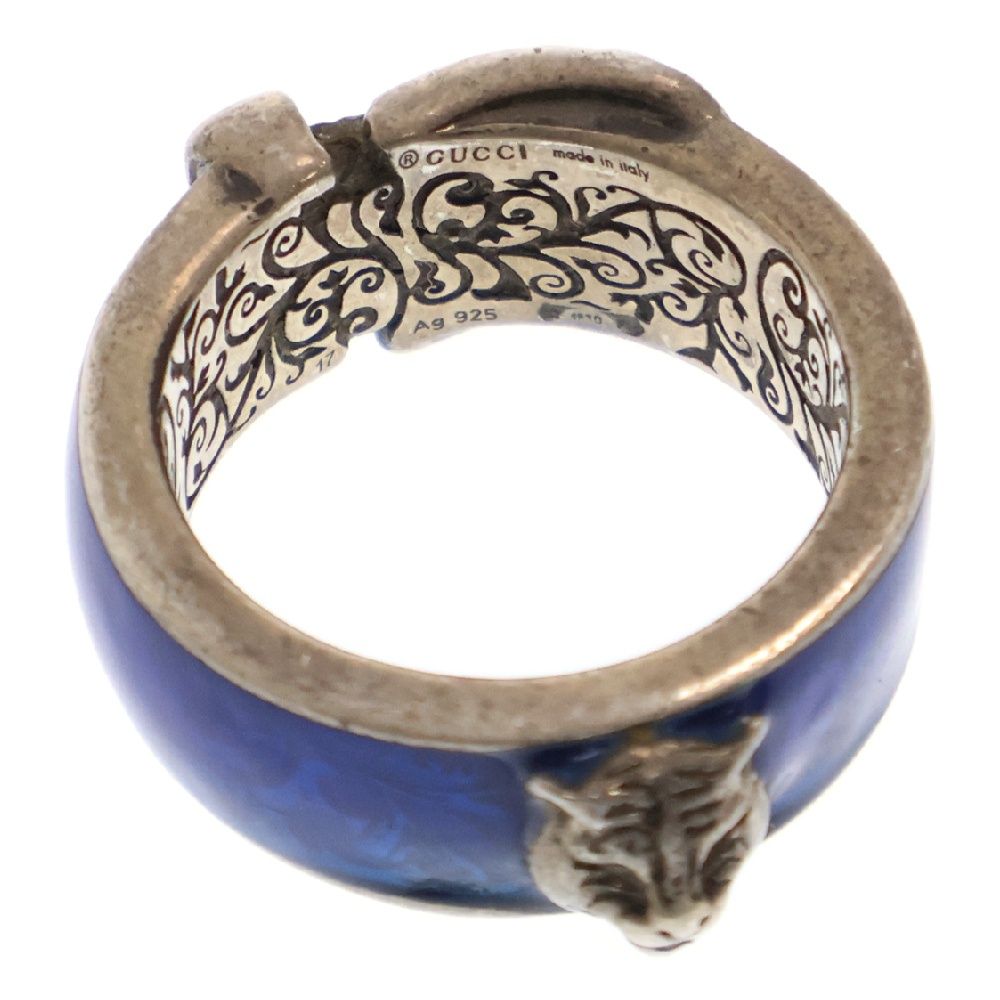 GUCCI (グッチ) キャットヘッド ベルトモチーフ ガーデンリング