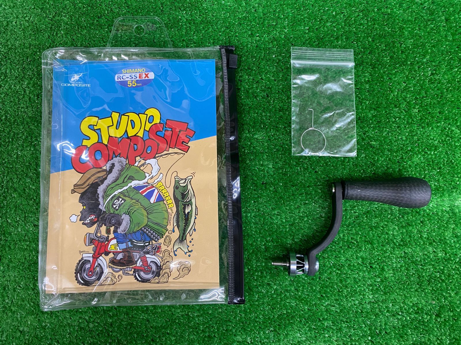 スタジオコンポジット RC-SS EX 55㎜ シマノ用 ブラック