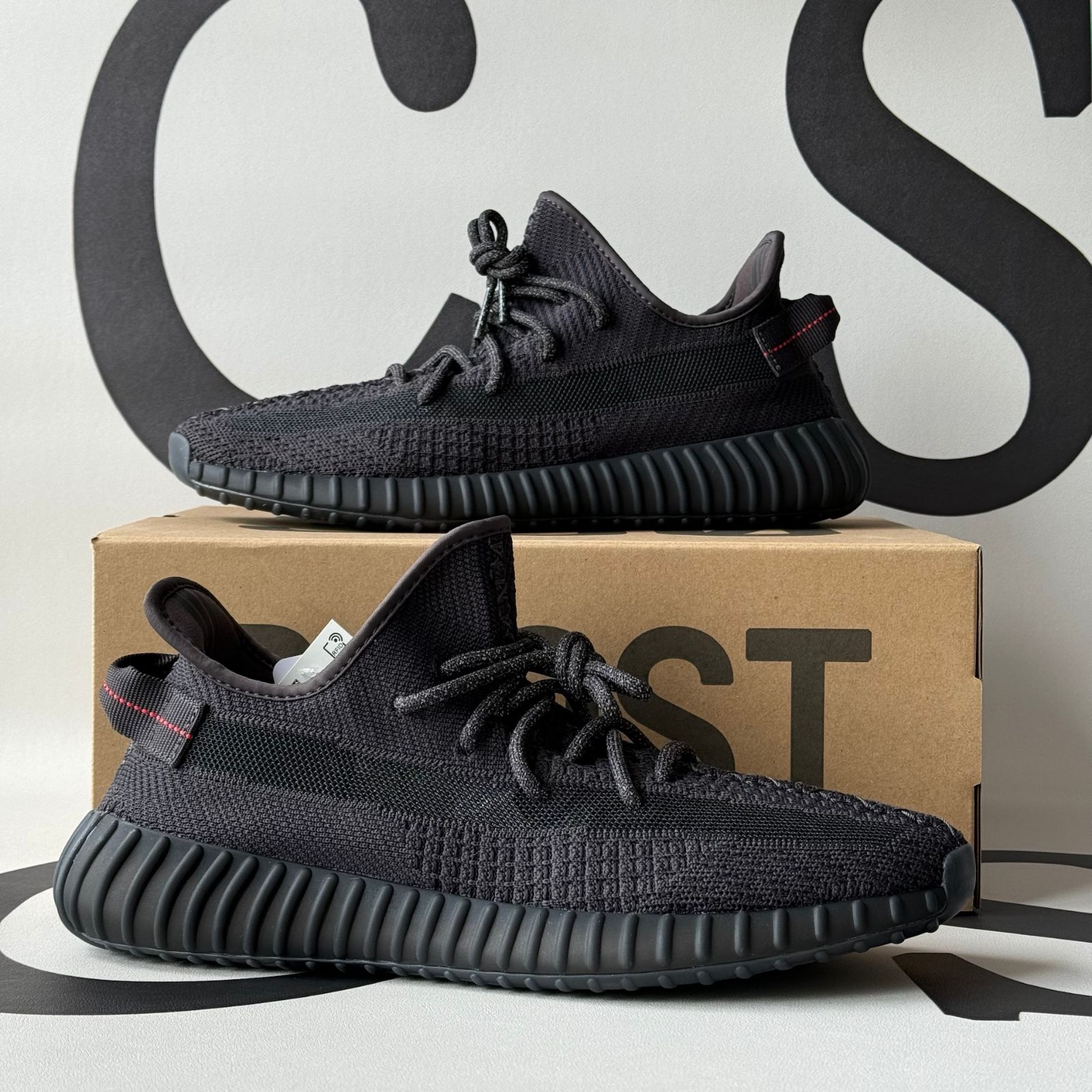 ADIDAS ORIGINALS アディダス オリジナルス YEEZY BOOST 350 V2 'BLACK NON-REFLECTIVE' イージー ブースト 350 