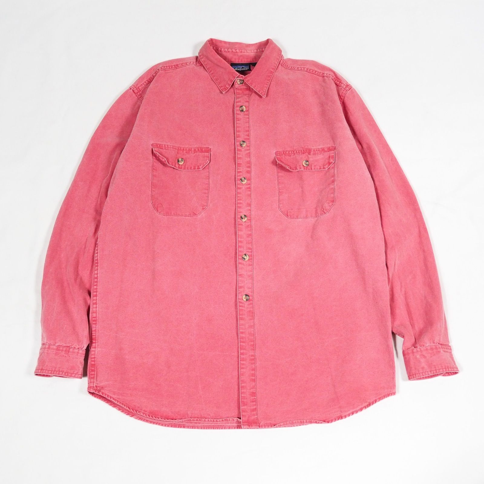 88's Patagonia Canvas shirt XL Pink 香港製 パタゴニア 88's Patagonia Canvas shirt XL Pink 香港製 パタゴニア