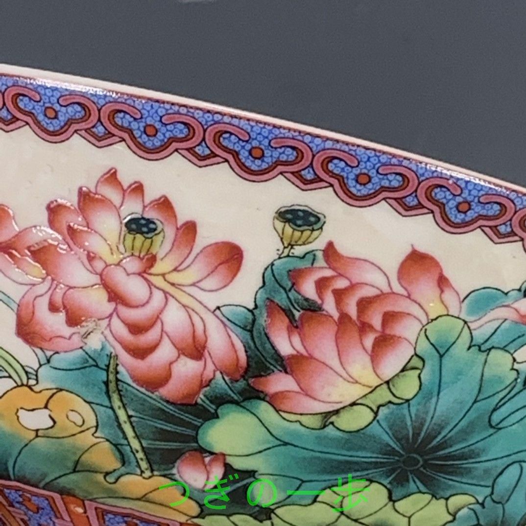 清乾隆粉彩寿桃紋筆洗 景徳鎮 陶磁器 装飾品 現代工芸品 美術品 置物 清乾隆粉彩寿桃紋筆洗 景徳鎮 陶磁器 装飾品 現代工芸品 美術品