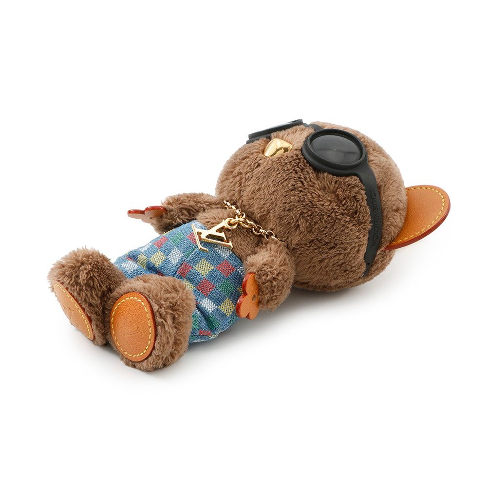 ルイヴィトン バッグチャーム LV ルイ ベア フェイクファー M03178 LOUIS VUITTON