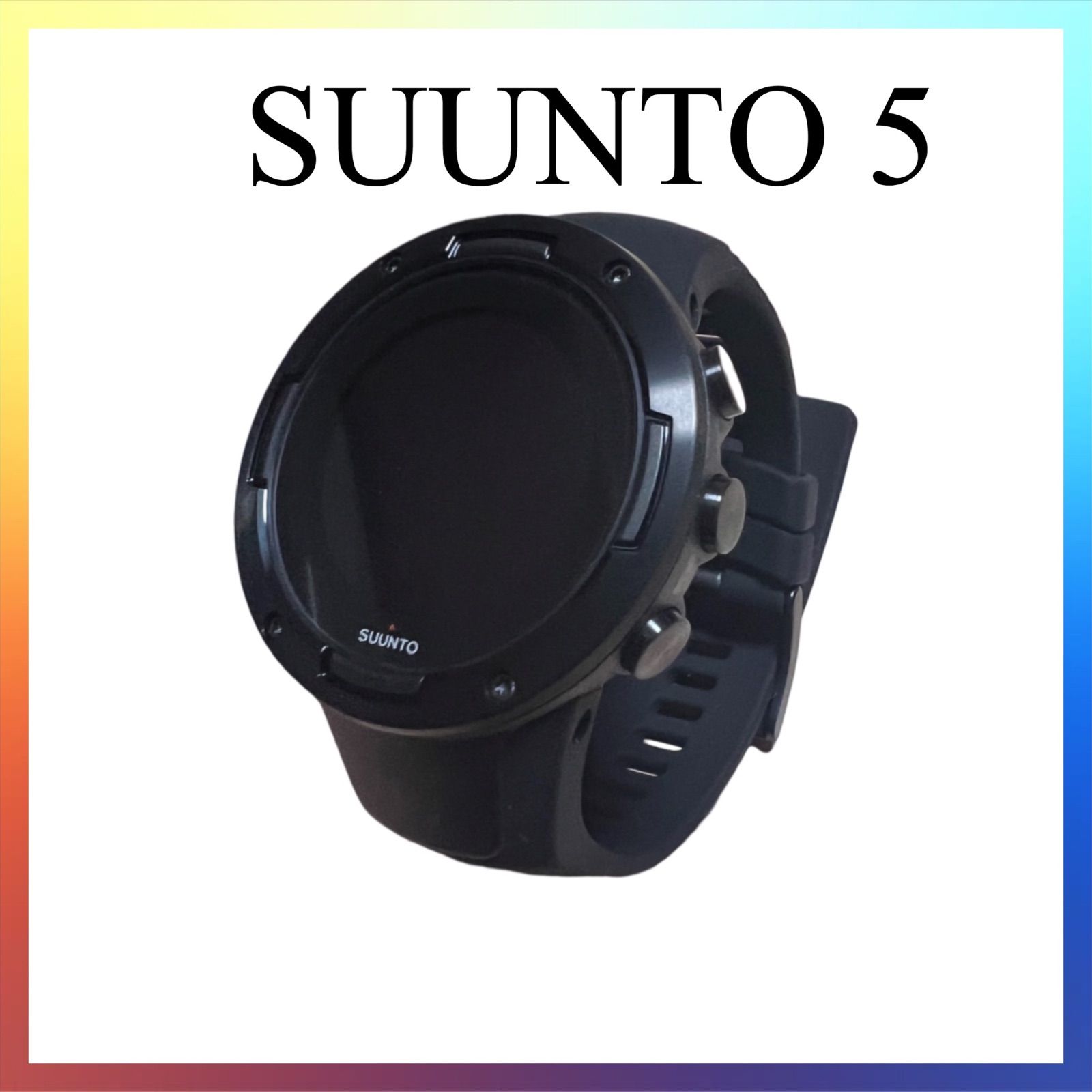 最終値下げ】【新品未使用】SUUNTO 5 スント オールブラック - メルカリ