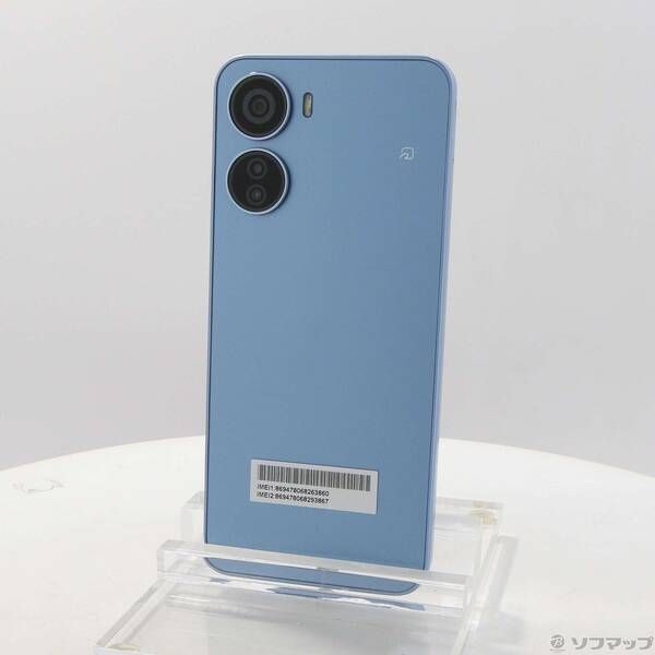 品〕 Libero 5G IV 128GB ブルー ZESCD1 Y!mobile SIMフリー【198