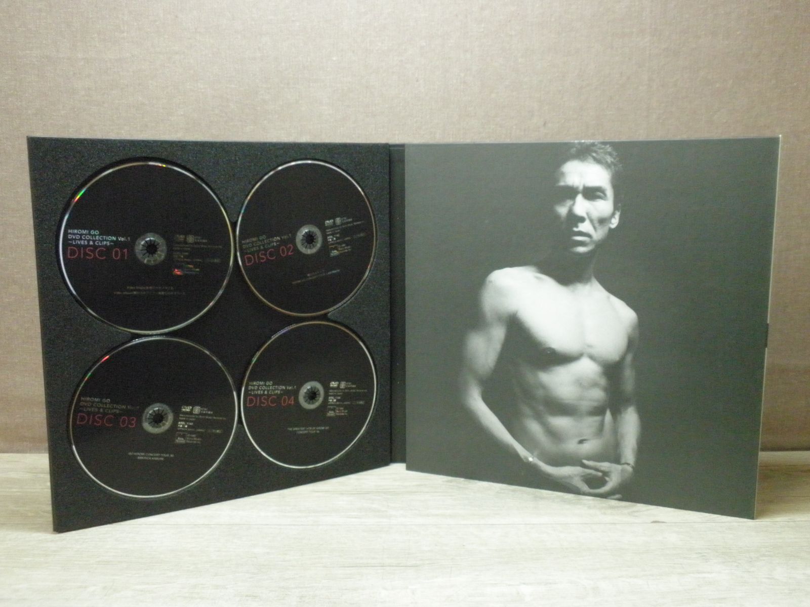 DVD】郷ひろみ/HIROMI GO DVD COLLECTION Vol.1 ～LIVES ＆ CLIPS