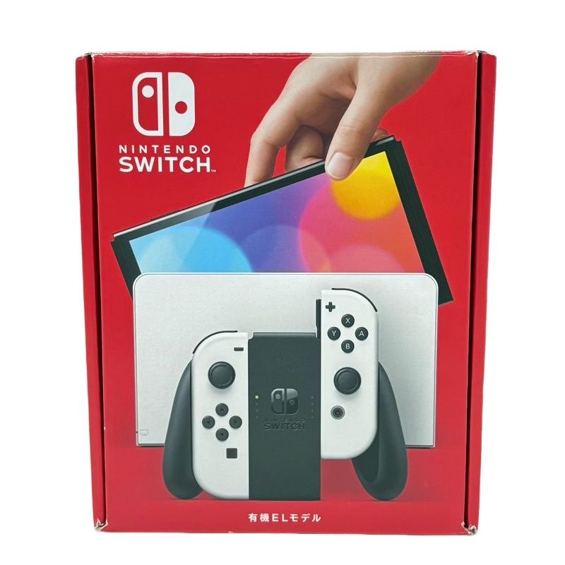Nintendo 任天堂 Nintendo Switch 有機ELモデル HEG-S-KAAAA ゲーム機本体 ホワイト 動作 済 22509R34