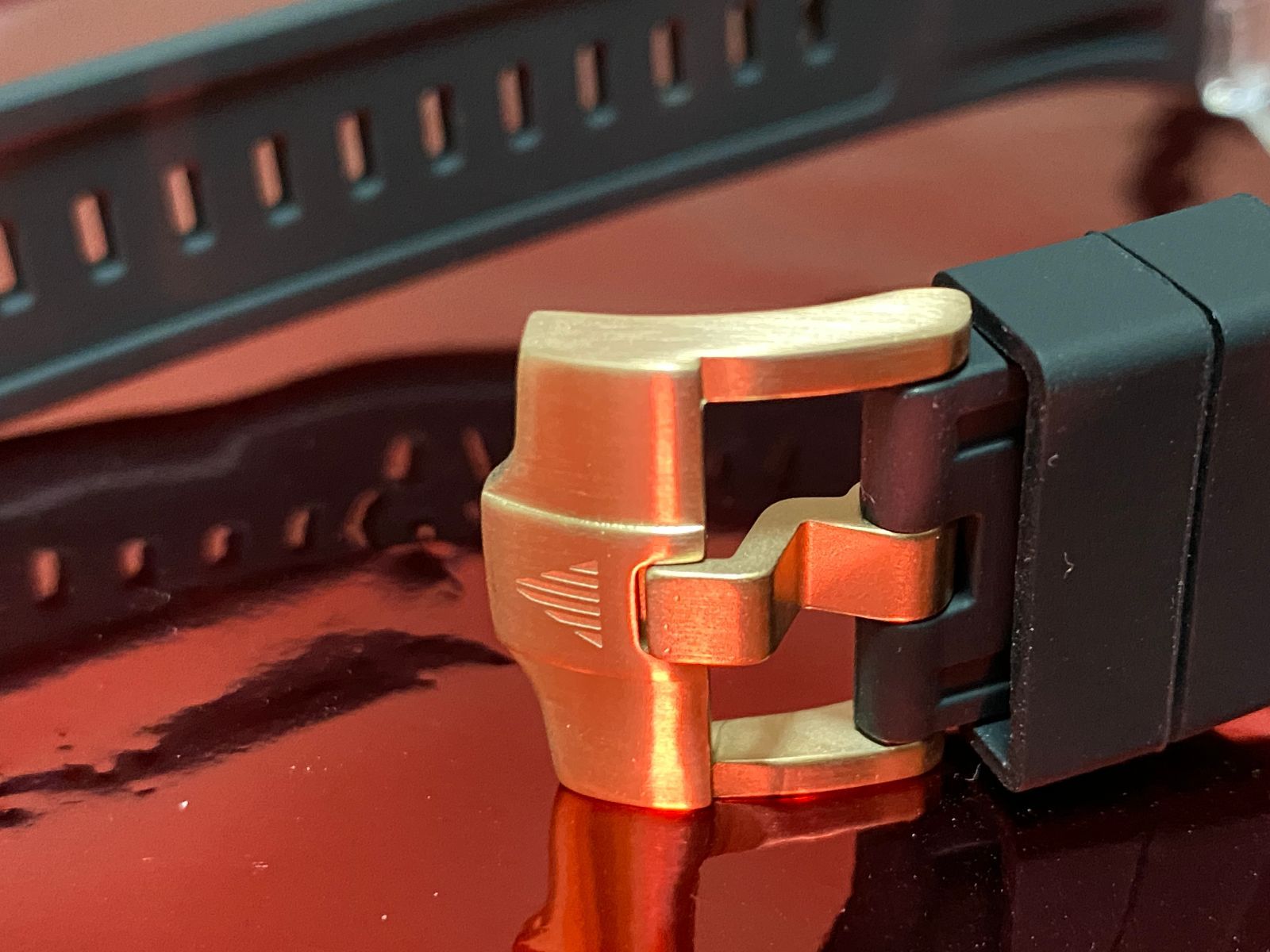 GOLDEN CONCEPT ローズゴールド/レッドベルト・ブラックベルト GOLDEN