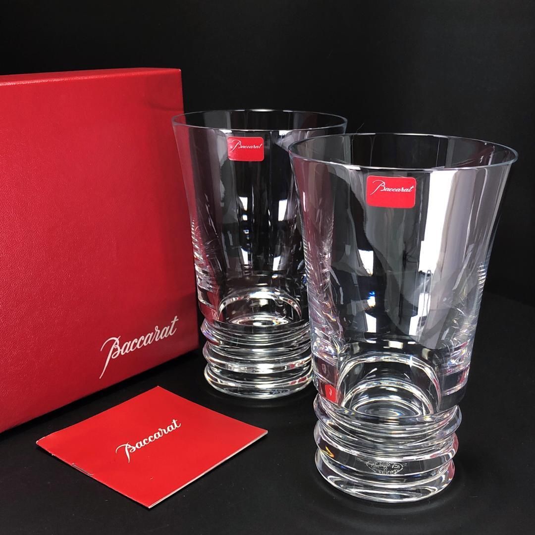 き Baccarat バカラ ベガ ペア ハイボール タンブラー クリスタルグラス クリア BC377