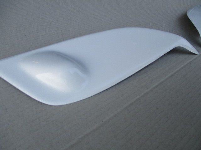 T30系 エクストレイル ヘッドライト用 アイライン 左右SET FRP製