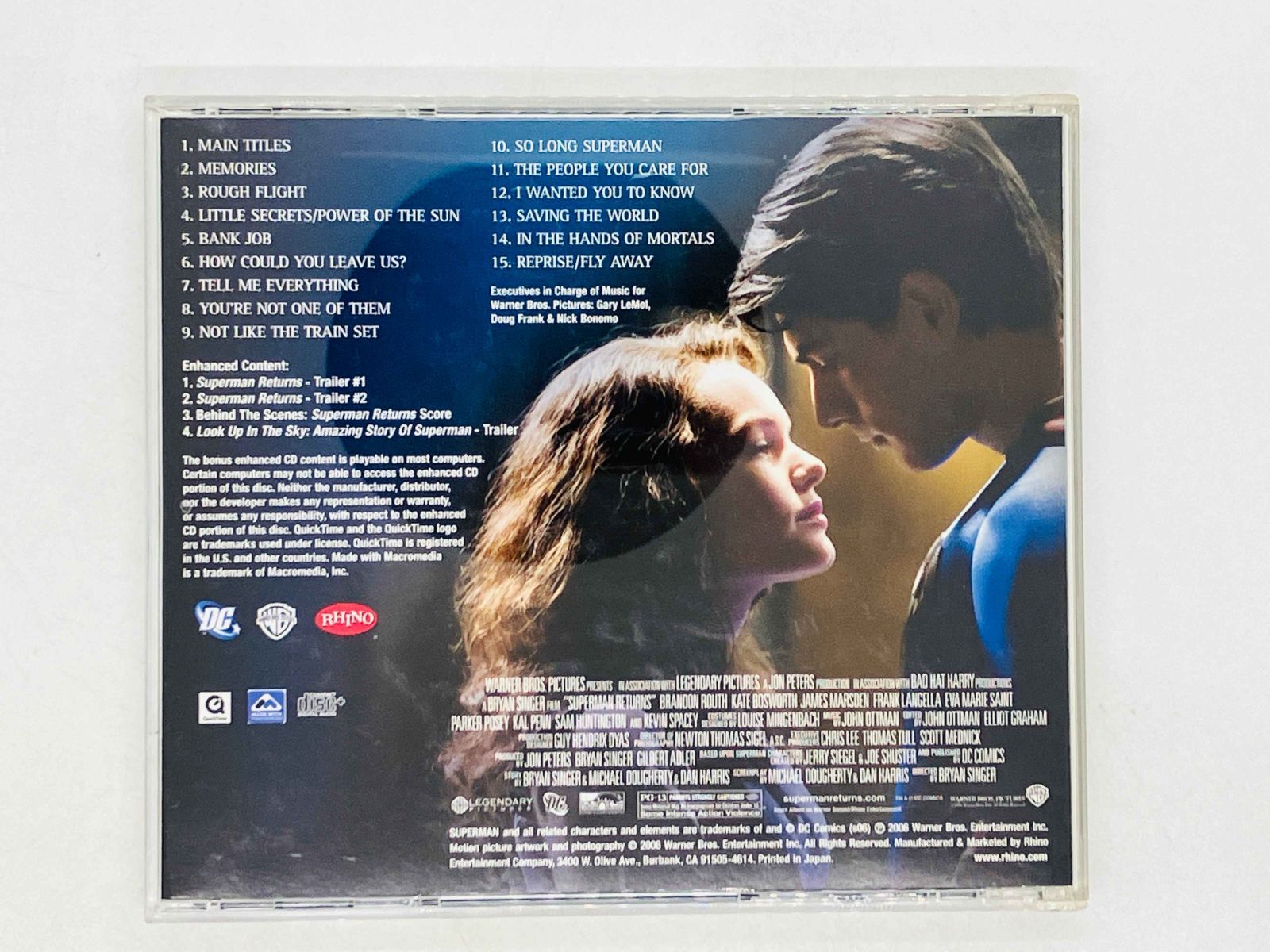 【未開封】世界と世界の真ん中で　FC会員限定　サウンドトラックCD CD スーパーマンリターンズ / オリジナル・サウンドトラック
