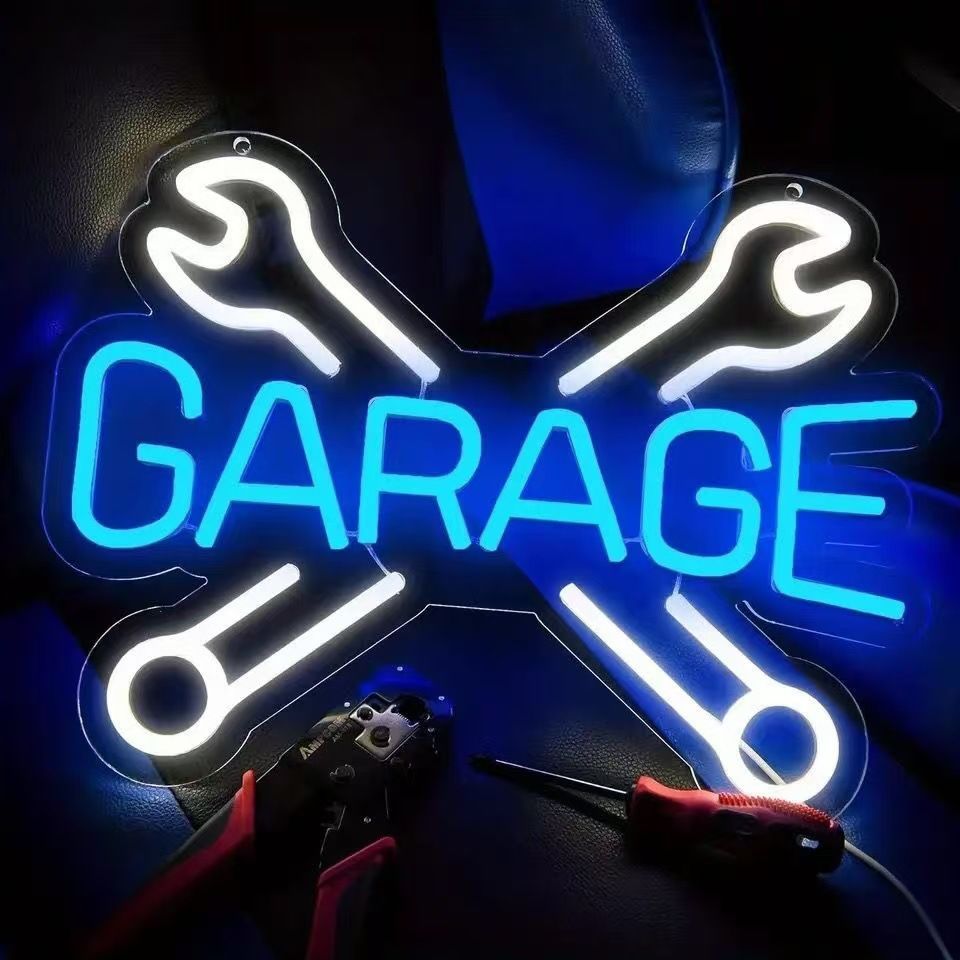 ライト・照明 ネオンサイン LED 看板 GARAGE ガレージ ライト