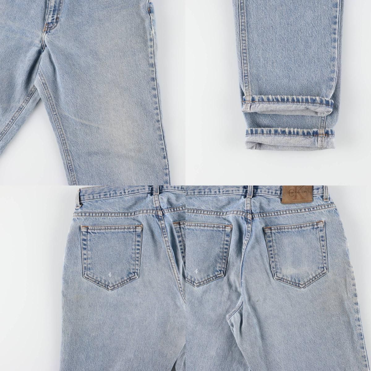 JEANS テーパードデニムパンツ
