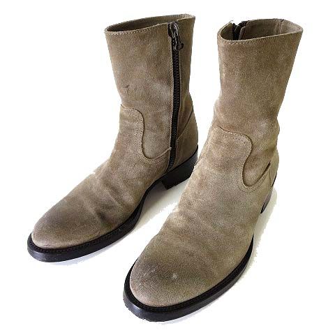 ブッテロ BUTTERO ブーツ サイドジップブーツ B825 本革 スエード
