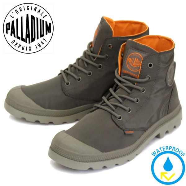 PALLADIUM (パラディウム) 73085-374 Pampa Puddle Lite WP パンパパドルライト レインシューズ スニーカー Khaki PD123 palladium 23.0cm