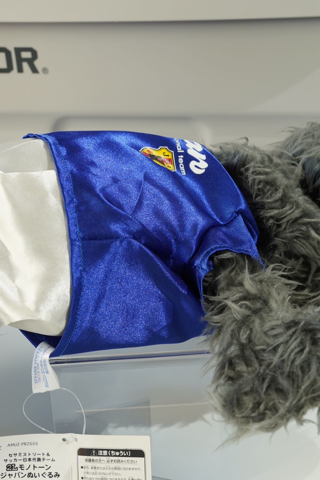 希少／JFA公式】セサミストリート エルモ（モノトーンVer.）× サッカー