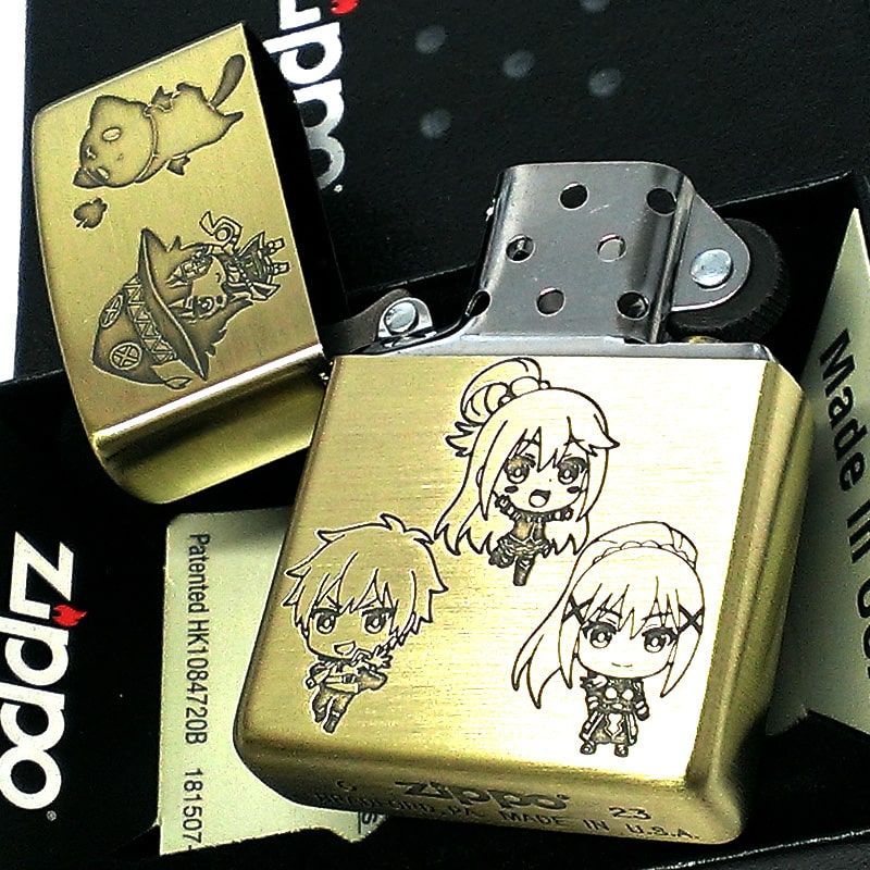 ZIPPO アニメ この素晴らしい世界に祝福を！ SDキャラ ジッポ ライター