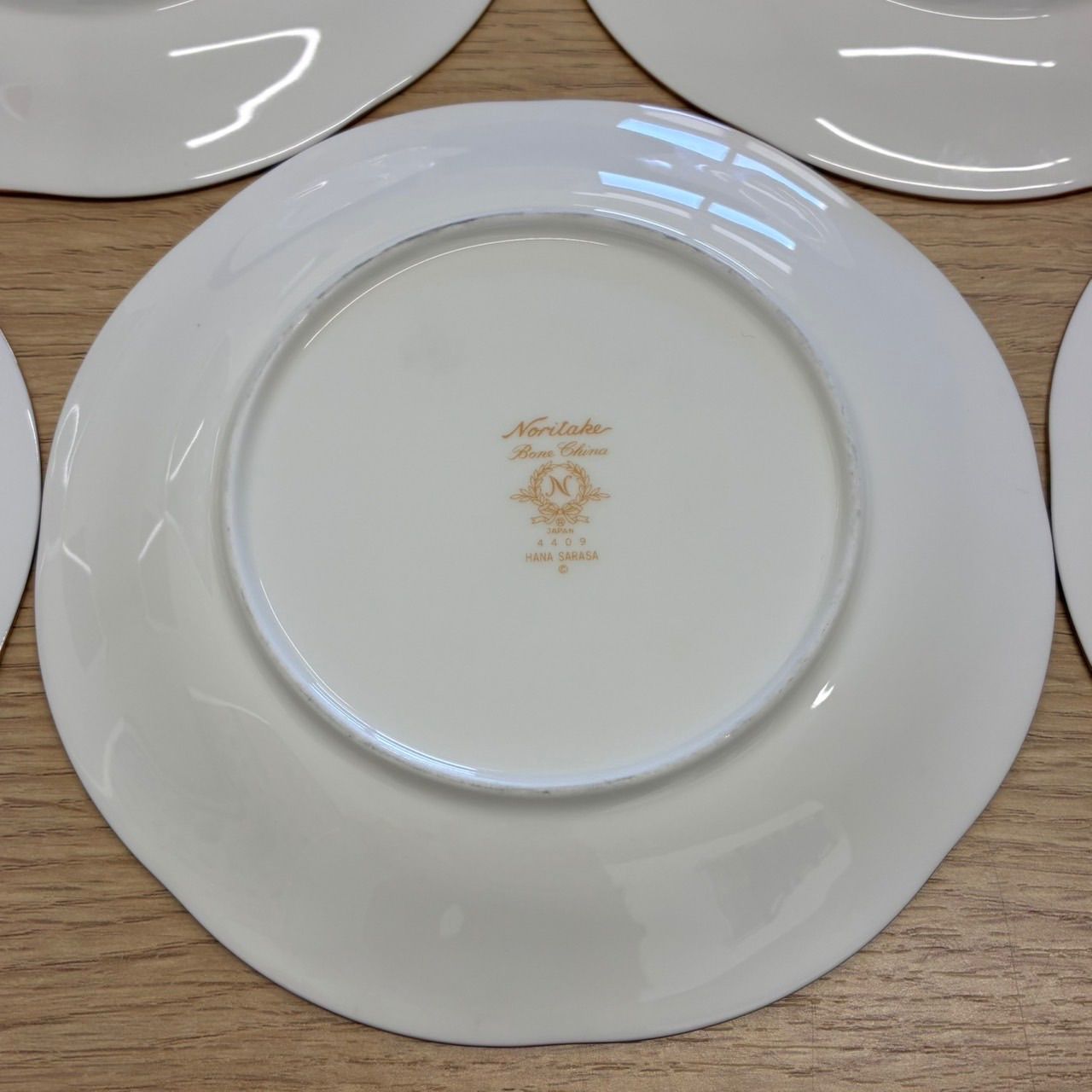 Noritake ディナープレート5枚セット Y0613]【現状品】Noritake ノリタケ 4409 花更紗 プレート 5個セット