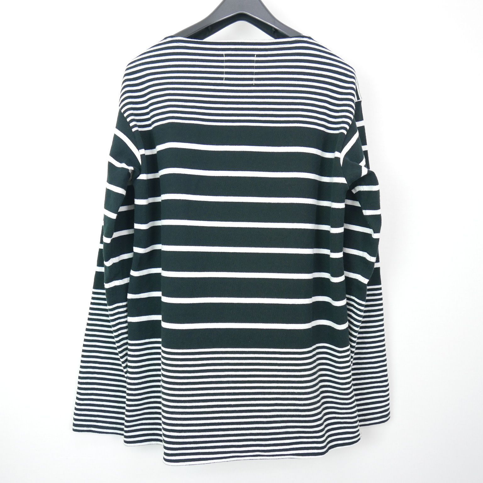 19SS TAKAHIROMIYASHITA The SoloIst. JIMMY STRIPE BOAT NECK TEE 