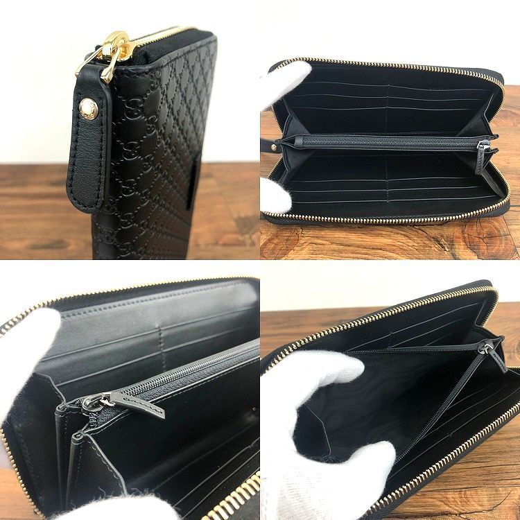 未使用品 GUCCI ジップウォレット 449391 153 長財布 | mediacenter