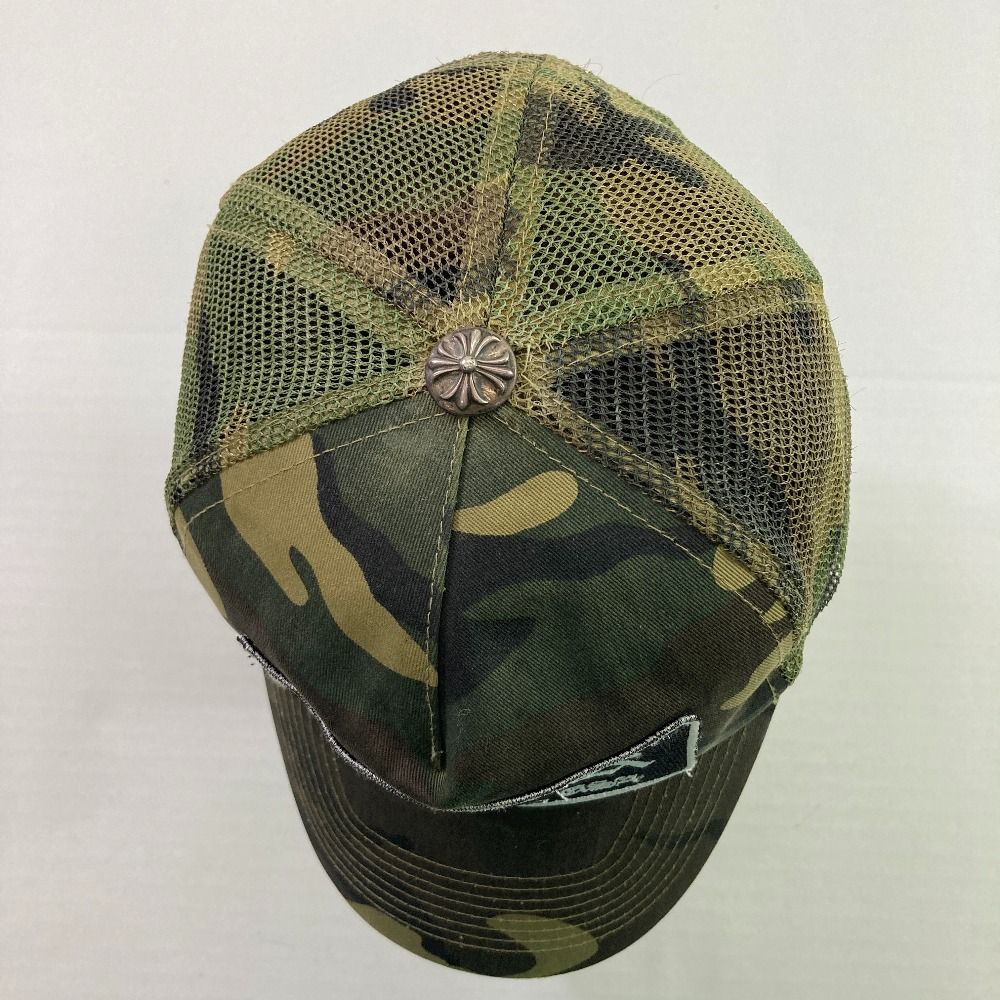 04w2348∞※【中古】 CHROME HEARTS クロムハーツ TRUCKER CAP