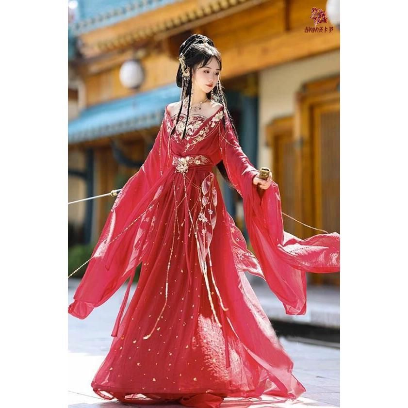 ♥ 漢服 中華服 ゴージャス レディース 中国古代 結婚式 礼服 花嫁衣装 中華コスプレ衣装 皇后 貴妃 仮装 変装 豪華 チャイナ服 花刺繍 スパン CS00925BJ IMPECCABLEHEALTHCARESERVICES_COM