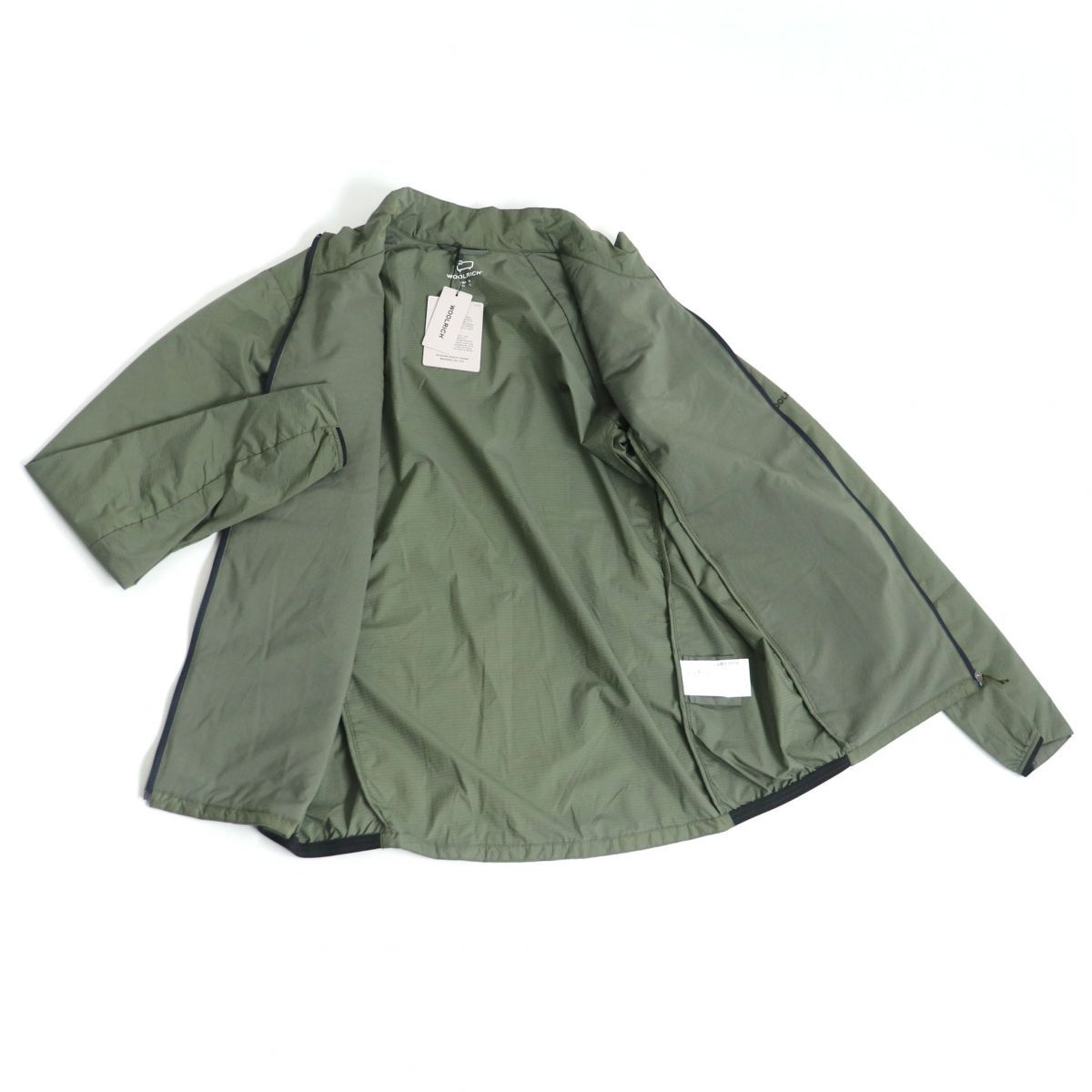 未使用品□20SS ウールリッチ WJOU002 HIGH AERATION PADDED JACKET/ハイ エアレーション ナイロンジャンパー カーキ USA/M 日本製 正規品 未使用品□20SS ウールリッチ WJOU002 HIGH AERATION PADDED JACKET