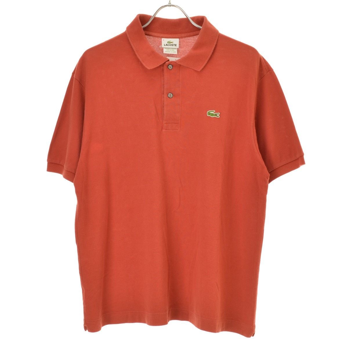 LACOSTE】5191L 鹿の子 ワンポイント刺繍半袖ポロシャツ - メルカリ