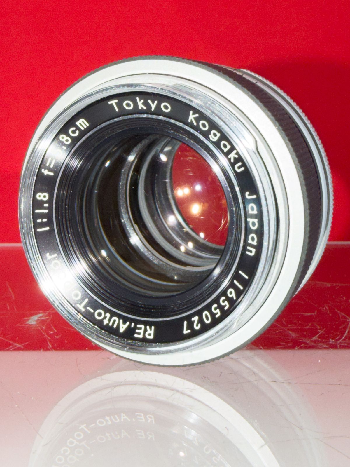 TOKYOU KOGAKU 東京光学 RE. Auto-Topcor 58mm F1.8 Hood, Cap. Filter