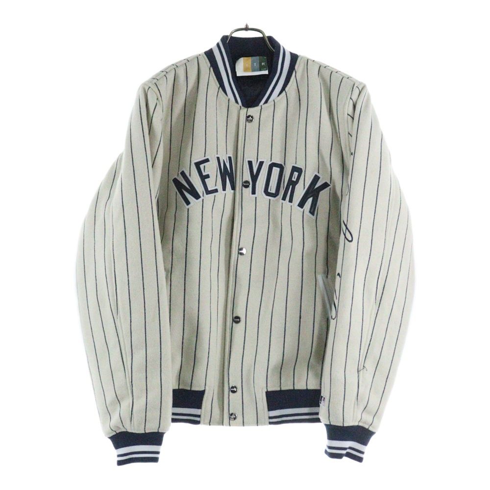 KITH (キス) 21AW ×MLB for New York Yankees Wool Bomber Jacket