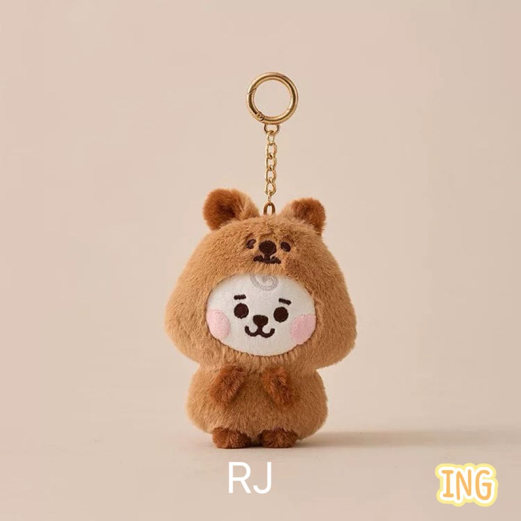 BTS BT21 ベビー ぬいぐるみキーリング FLUFFY TATA BT21 TATA ベビー ぬいぐるみ キーリング FLUFFY BTS テテ V