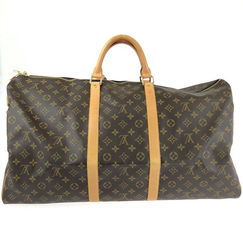 LOUIS VUITTON ルイ ヴィトン モノグラム キーポル バンドリエール60 M41412 ルイヴィトン カバン 2WAY ボストンバッグ 旅行鞄 179-230827-kk-34-tag