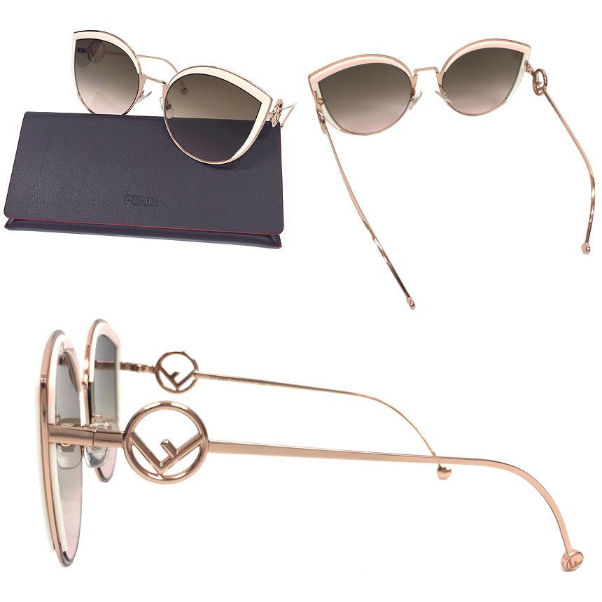 FENDI フェンディ サングラス FF0290/S キャットアイ aq10327 - メルカリ
