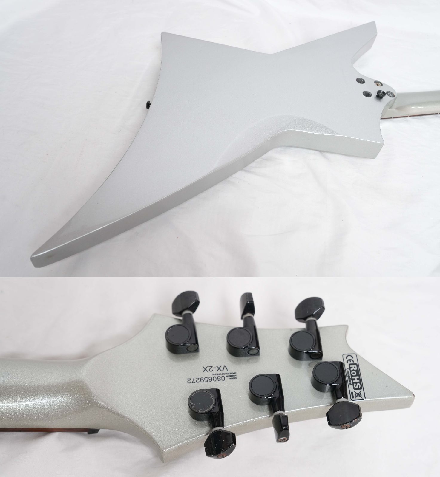 Cort コルト VG-2V 変形ギター エレキギター Amazon | Cort コルト G100OPBC Double Cutaway エレキギター 3